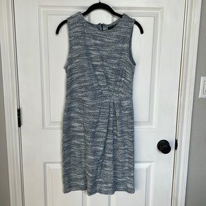 Blue & White Banana Republic Dress Size 8 great for work!
